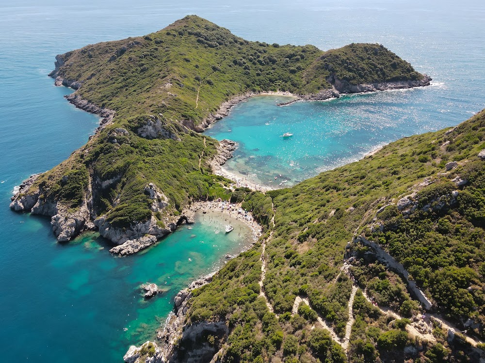 porto timoni corfu