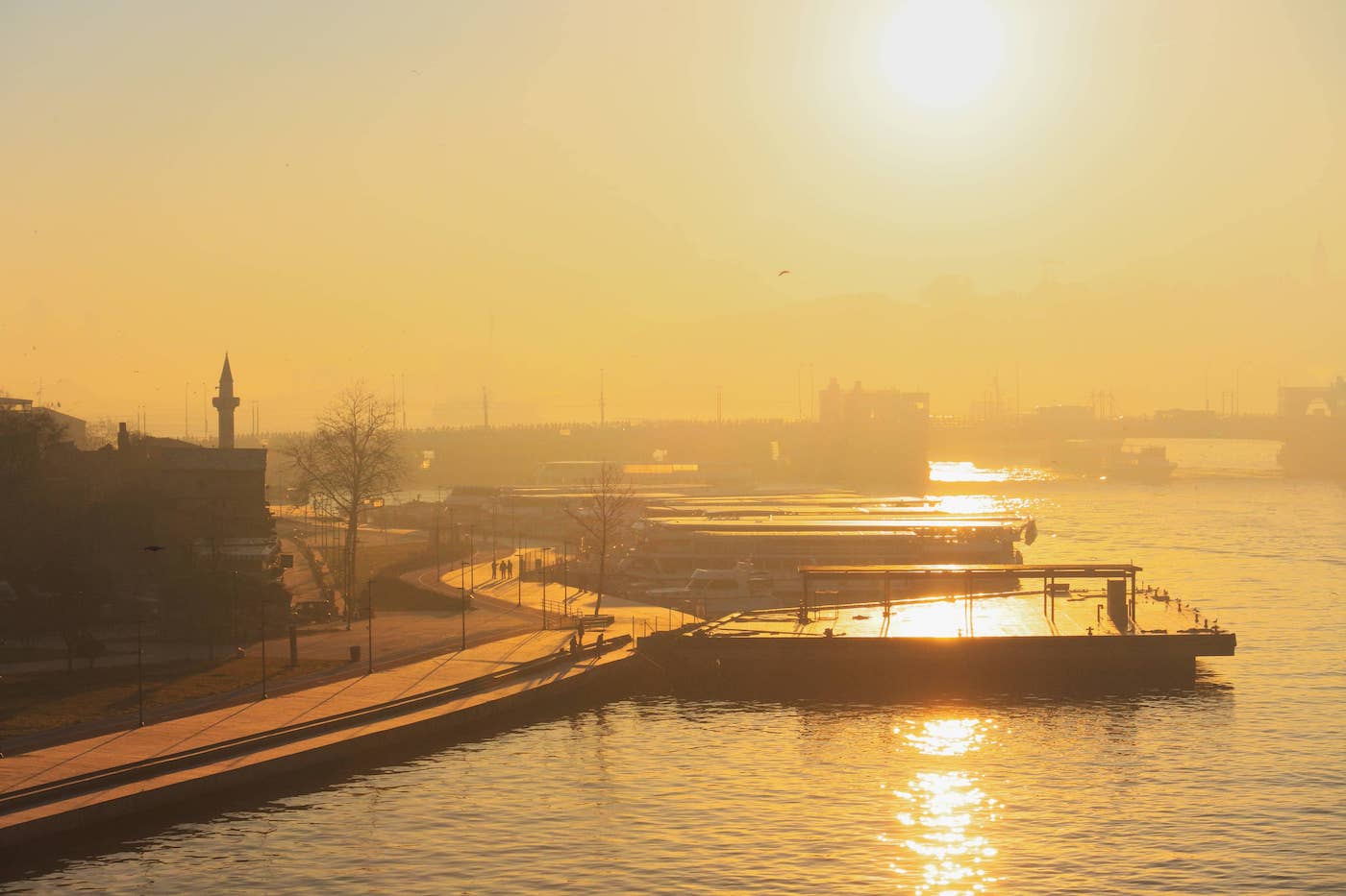 constantinople in dawn