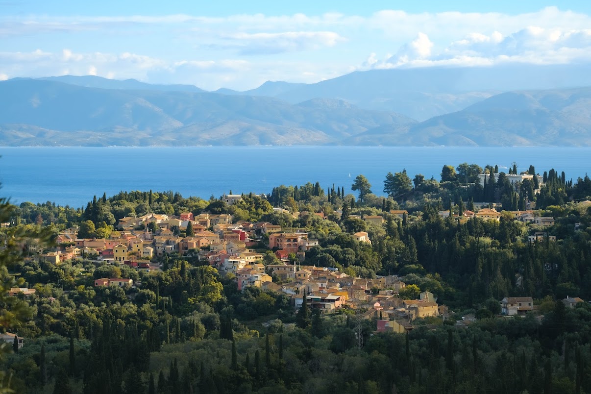 gastouri village corfu