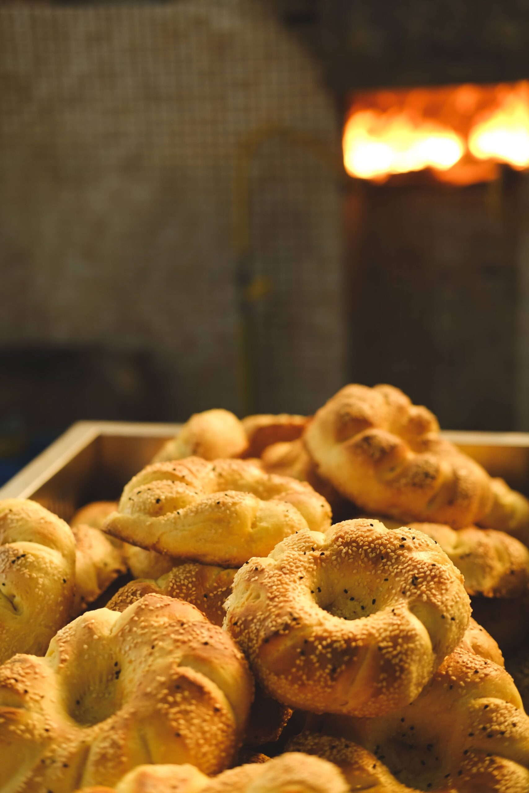 Traditional Uzbek plov and bread in Tashkent